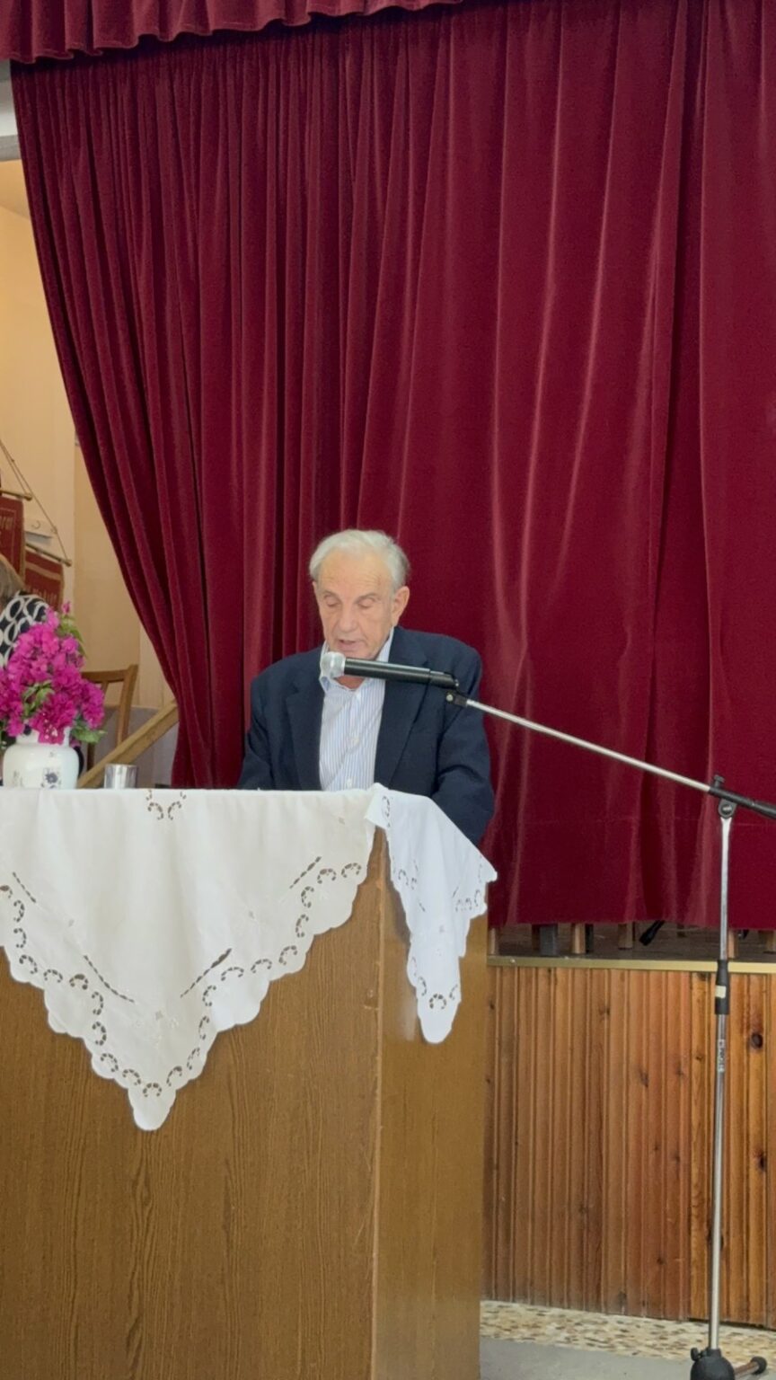Εκδήλωση για την Περαία με ομιλητή Αλεξανδρή-Παρών ο Στέλιος Σαραφίδης (ΦΩΤΟΡΕΠΟΡΤΑΖ)