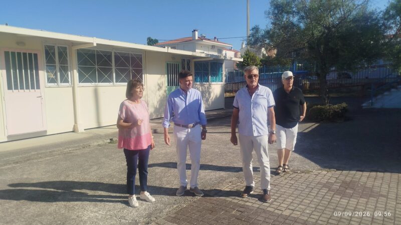 Ο Σαραφίδης δίνει λύσεις: ΑΜΕΣΗ ΠΑΡΕΜΒΑΣΗ με έργα στο Ειδικό Σχολείο Κερασιάς (ΦΩΤΟΡΕΠΟΡΤΑΖ)