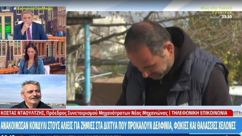 Αλιείς: Ζητούν επιδότηση 50 λεπτών ανά λίτρο για το πετρέλαιο κίνησης-Δηλώσεις Νταουλτζή στο MEGA (ΒΙΝΤΕΟ)