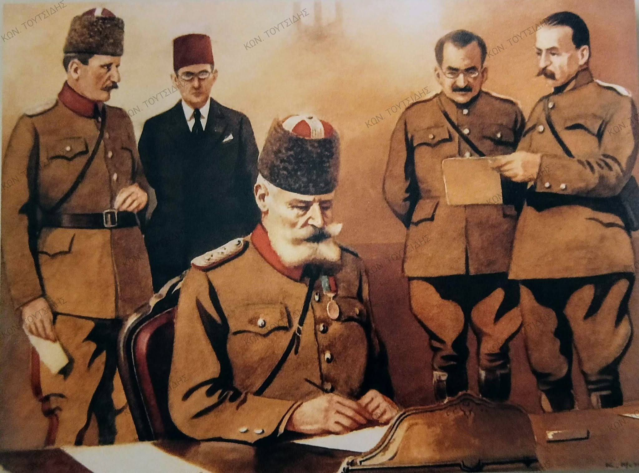 26 Οκτωβρίου 1912: Η στιγμή της παράδοσης της Θεσσαλονίκης από τον Χασάν Ταχτσίν Πασά