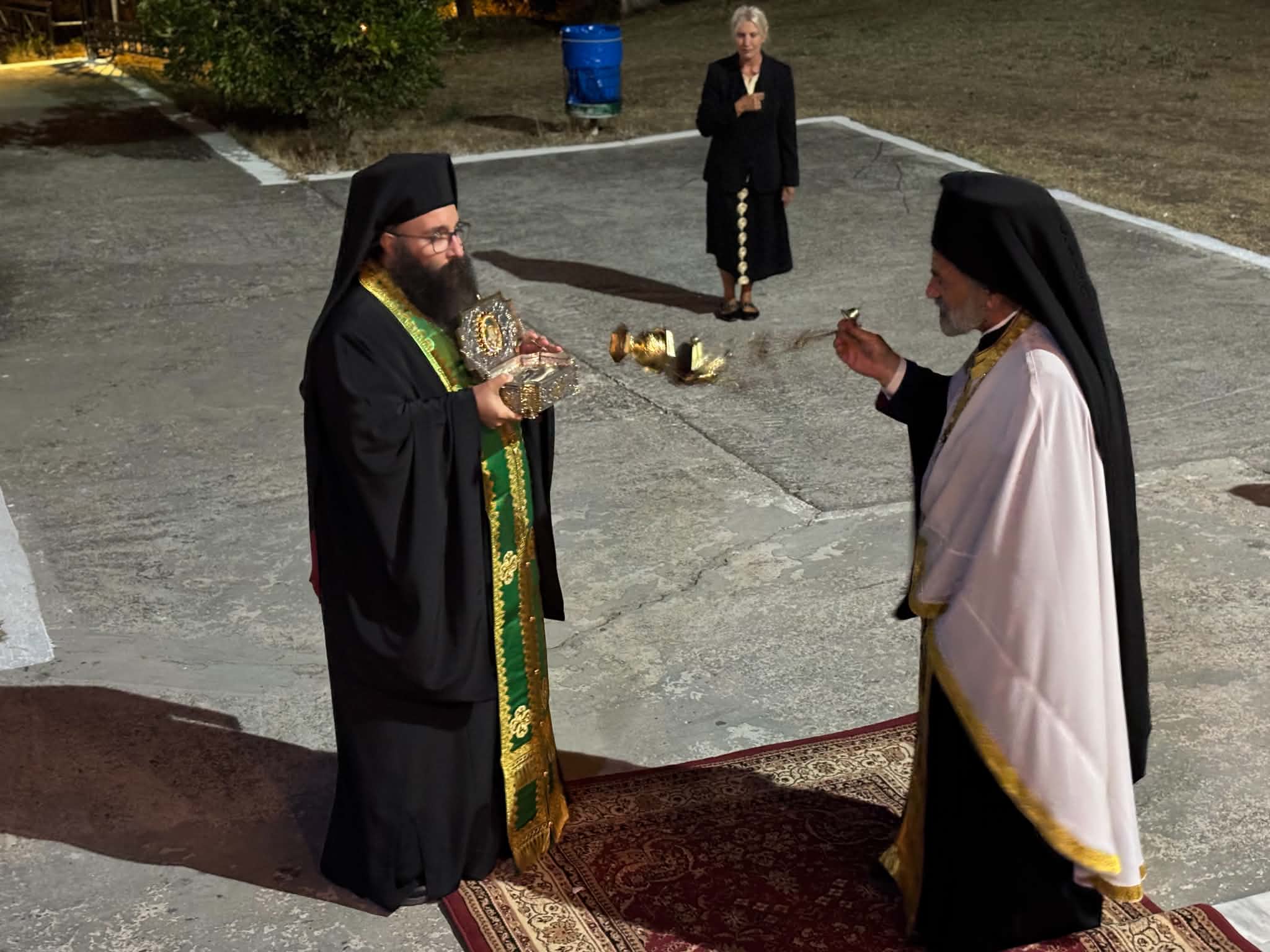 Η υποδοχή του Ιερού Λειψάνου του Αγίου Νεκταρίου στους Ν. Επιβάτες (ΦΩΤΟΡΕΠΟΡΤΑΖ+ΒΙΝΤΕΟ)