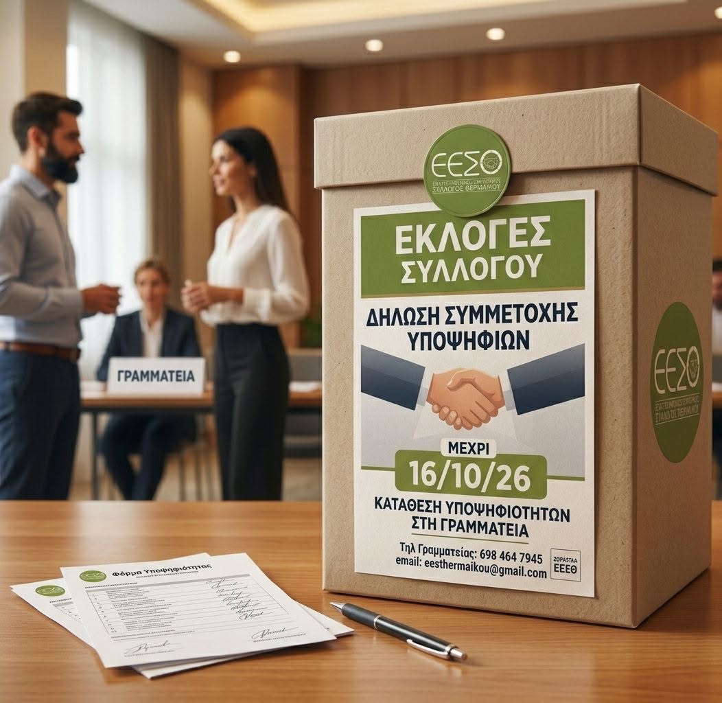 Σε τροχιά εκλογών ο ΕΕΣΘ